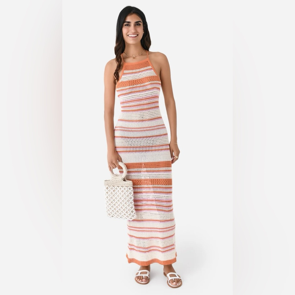 L*Space Crochet Halter Maxi